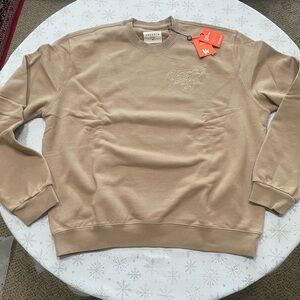 YoungLA Men's light brown Crewneck Sweater